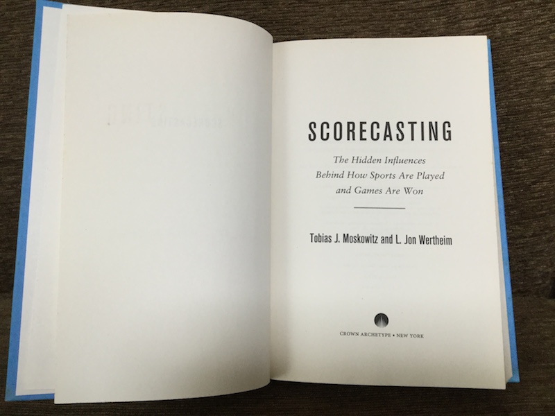 SCORECASTING 本 表紙
